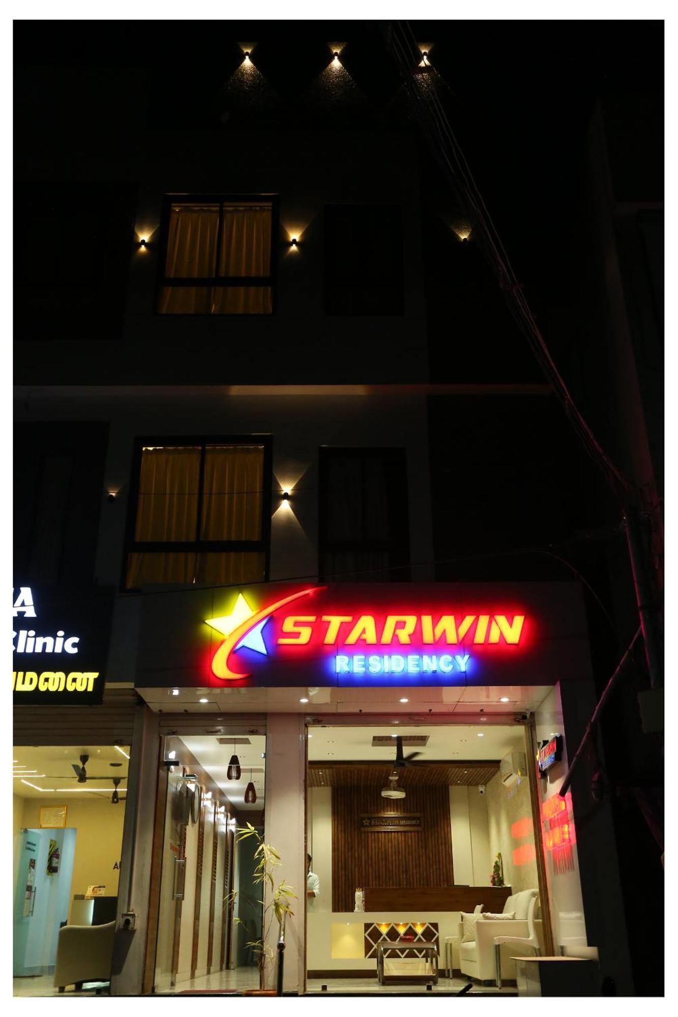 Vila Starwin Residency Ramanathapuram Exteriér fotografie